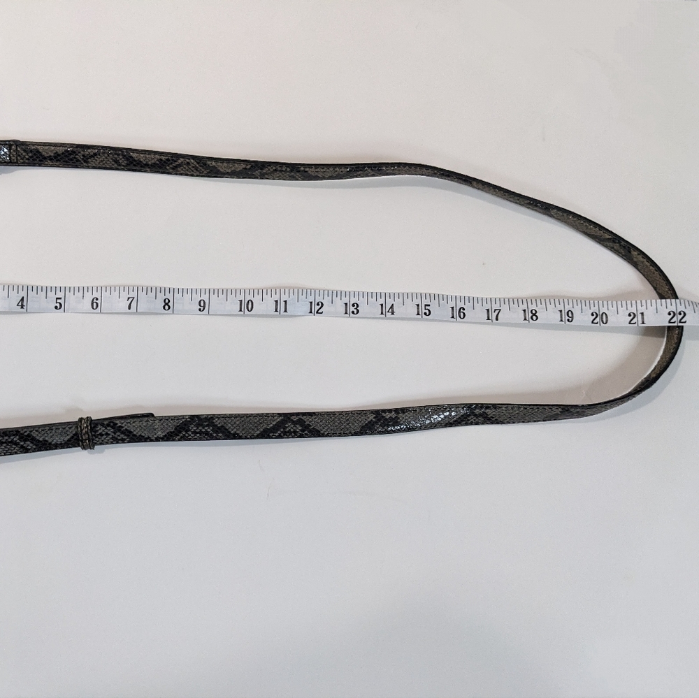 Calvin Klein Python Snakeskin Print Adjustable Sl… - image 6